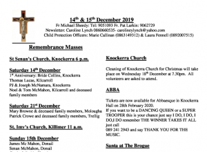 Read more about the article 14th & 15th December 2019