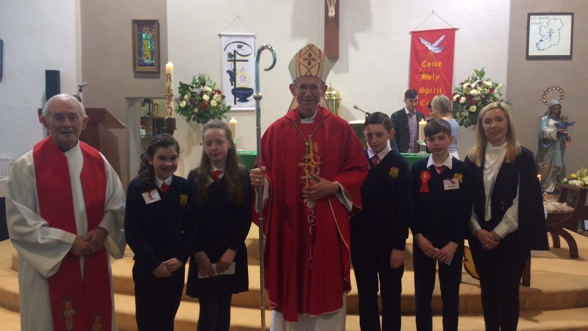 4-3Bishop Fintan Confirmation 4-3Bishop Fintan Confirmation